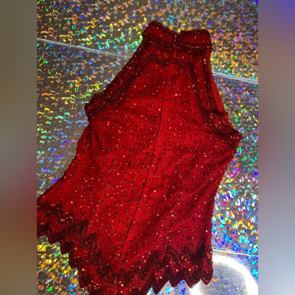 Mark & john gopal vintage red beaded top - Picture 8 of 8